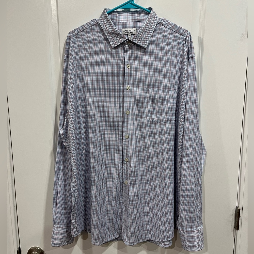 Peter Millar Summer Comfort Button-down - Picture 4 of 9